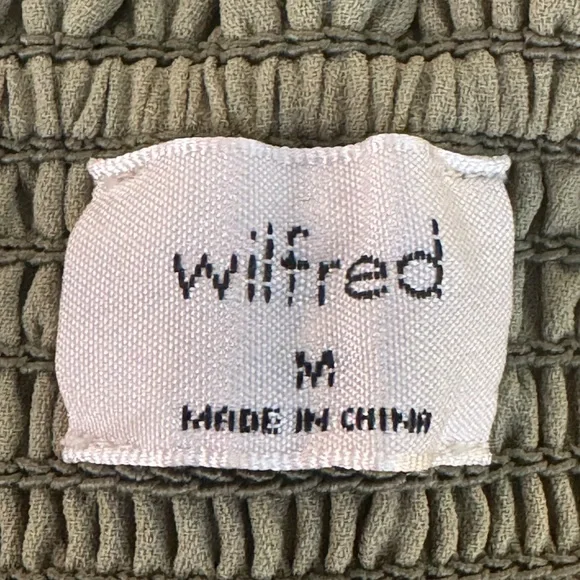 Wilfred Laken Short Sleeve Mini Dress in Sage Frost/Blues Sz M - Picture 14 of 16